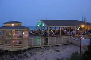 Quarterdeck Bar at night